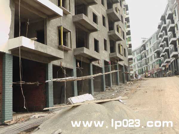 復平鄉(xiāng)正在建設中的“巴渝新居”