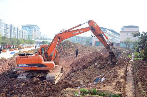 梁平新建街頭游園 提升城市形象帶來休憩空間